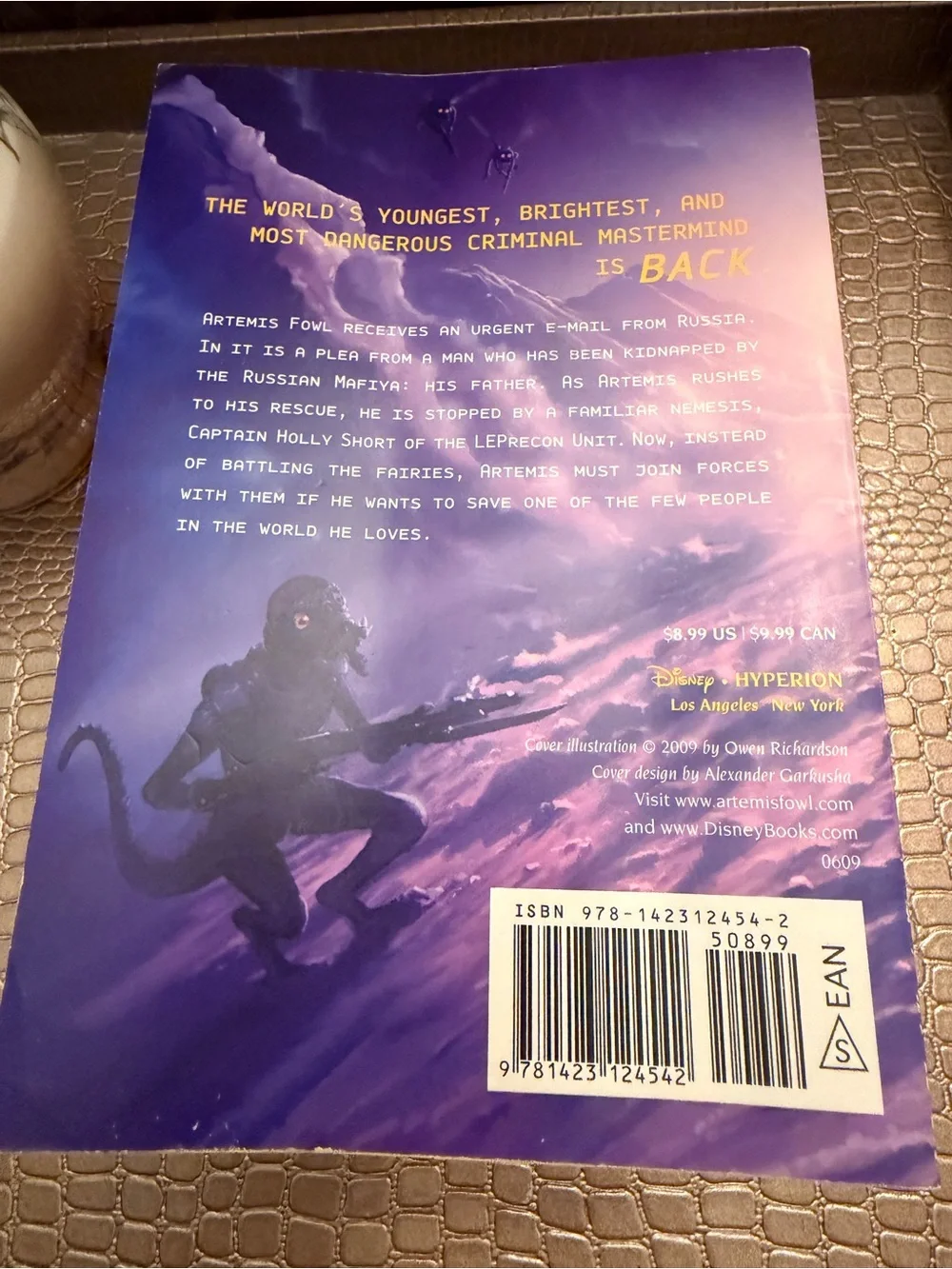 Disney • Hyperion ‘Artemis Fowl’ Books 1-5 Bundle | Eoin Colfer | Like New